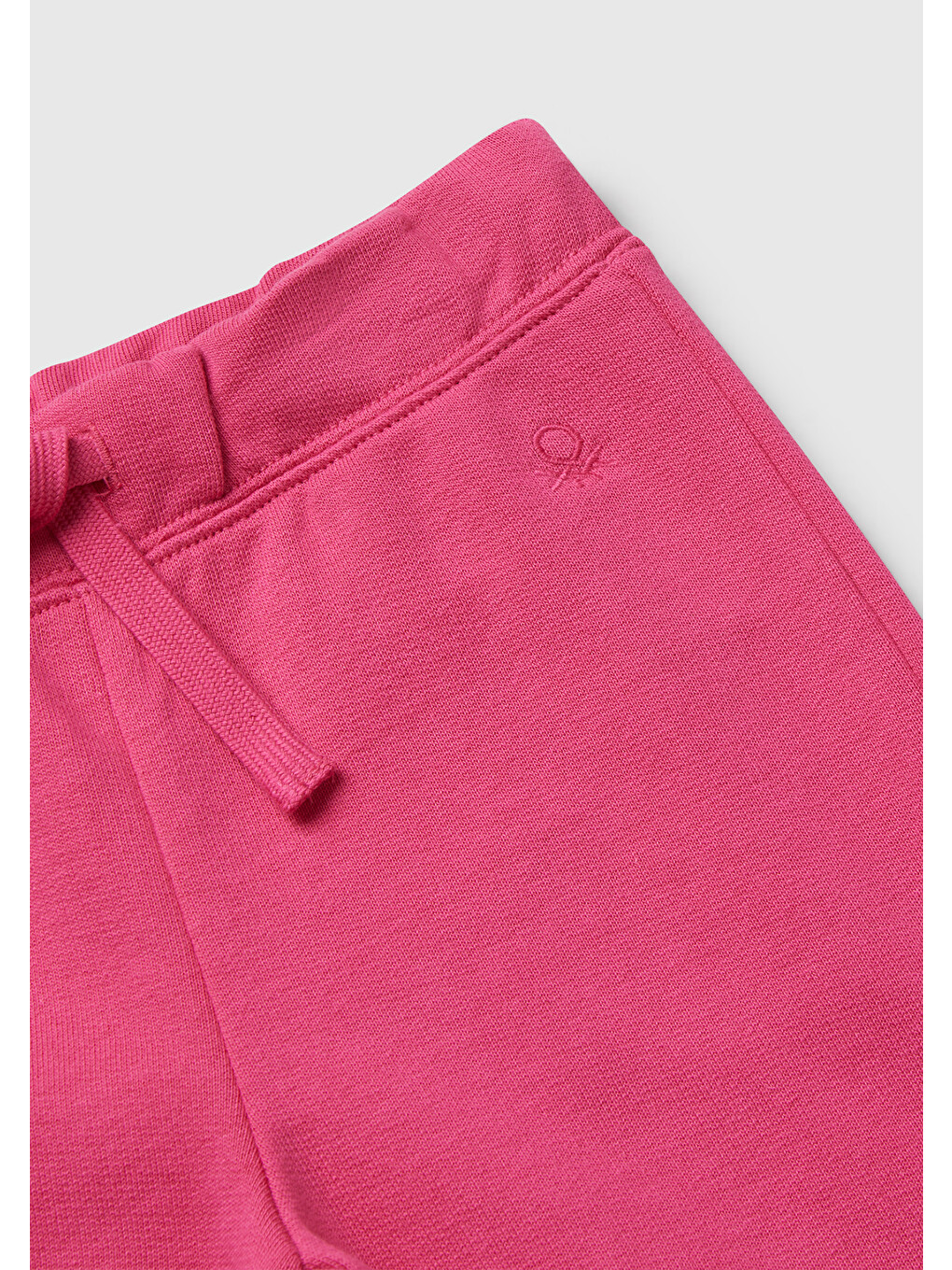 Kız Çocuk Pembe Logo İşlemeli Eşofman Altı-2