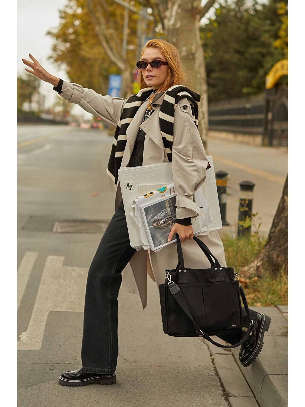 Kanvas Everyday Bag Siyah-1