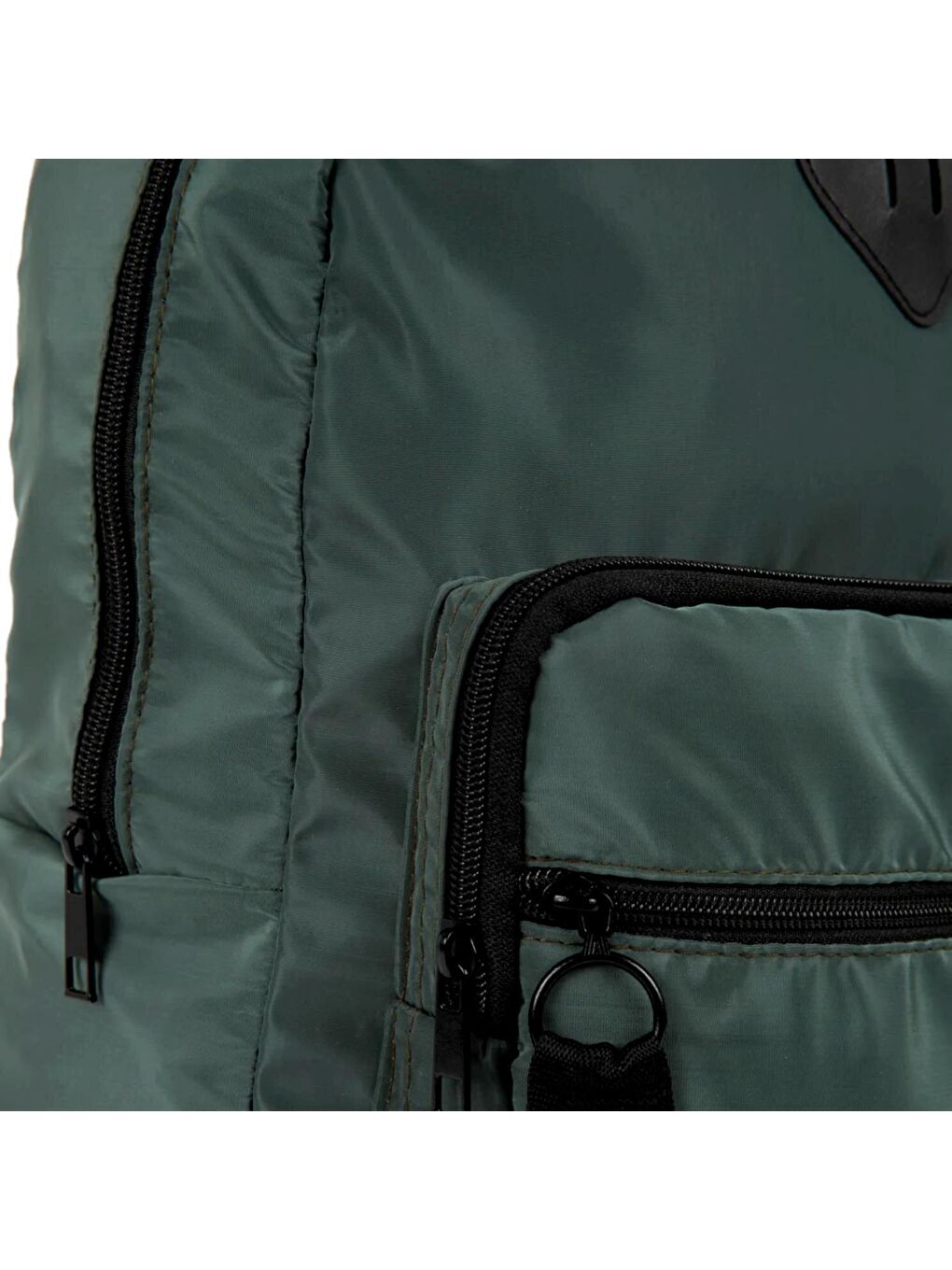 Ultra Hafif Kumaş 3 Bölmeli Sırt Çantası Haki (KH21)-2