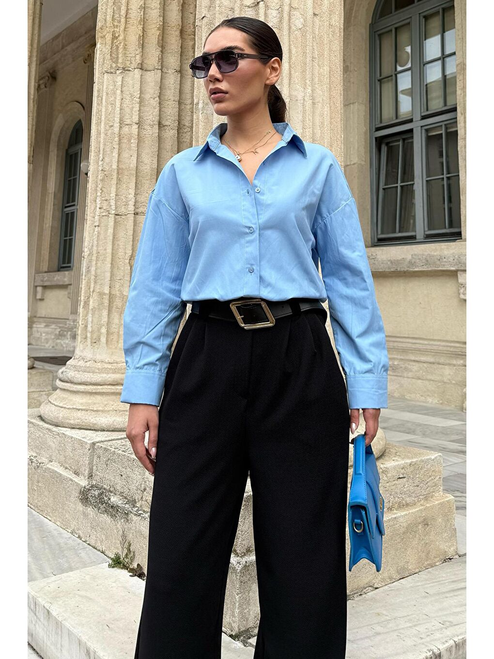 Mavi Basic Kadın Gömlek Mg2355-4