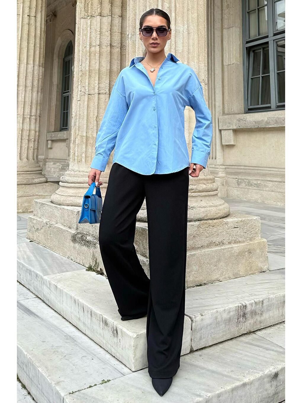 Mavi Basic Kadın Gömlek Mg2355-5