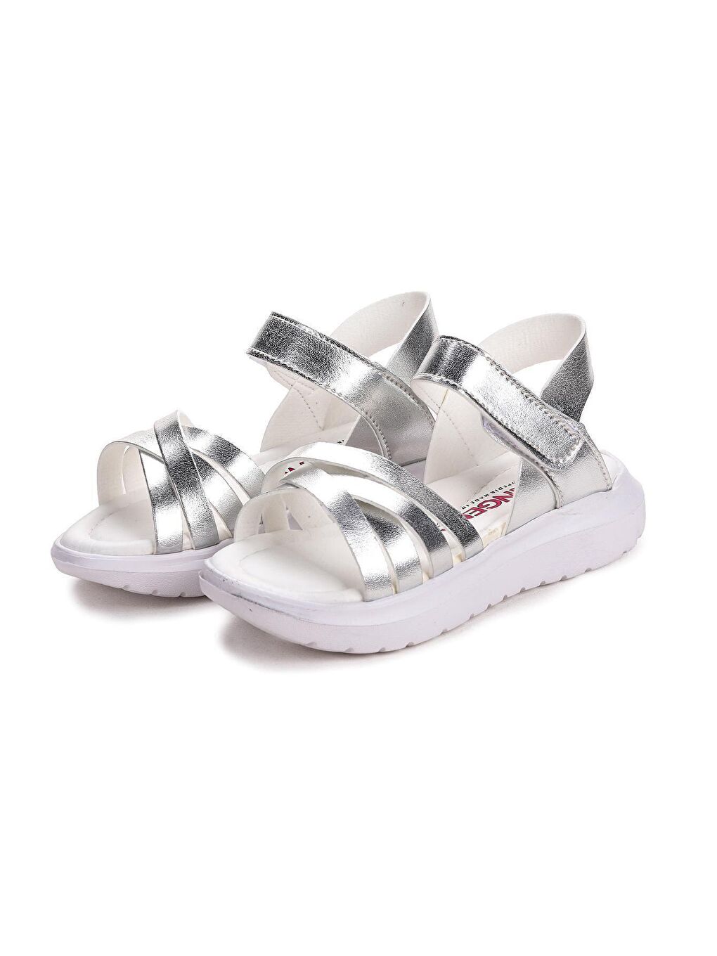 Gri Ortopedik Kız Çocuk Sandalet Şb 1030-2