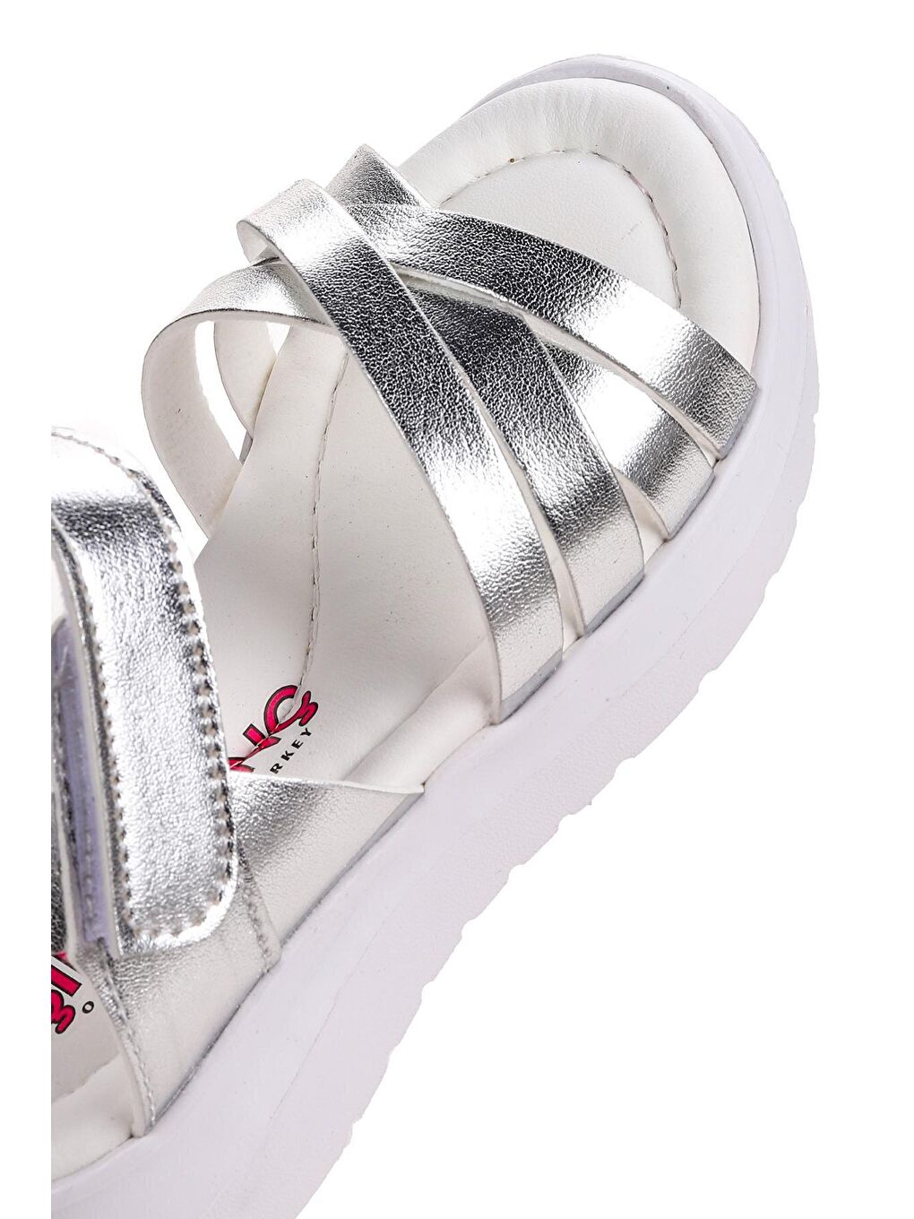 Gri Ortopedik Kız Çocuk Sandalet Şb 1030-4