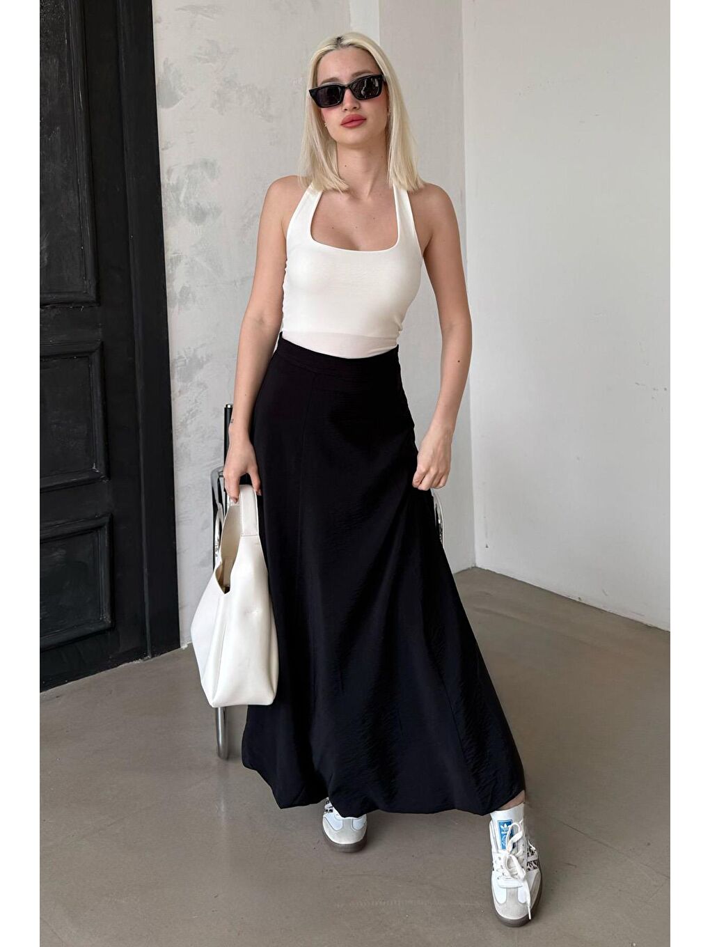 Siyah Balon Etek Mg2319-1