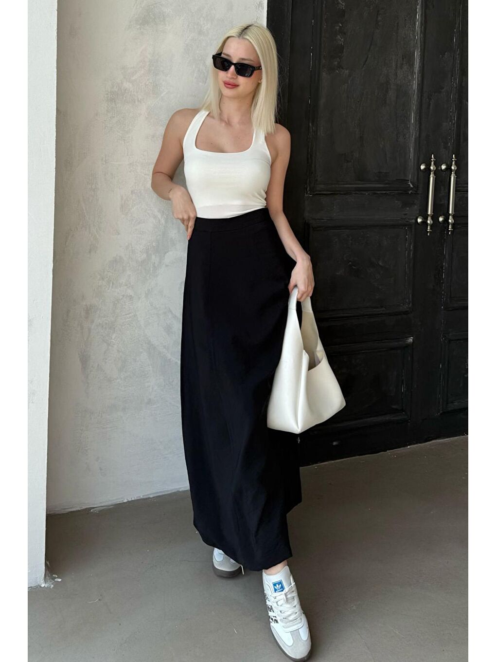 Siyah Balon Etek Mg2319-4