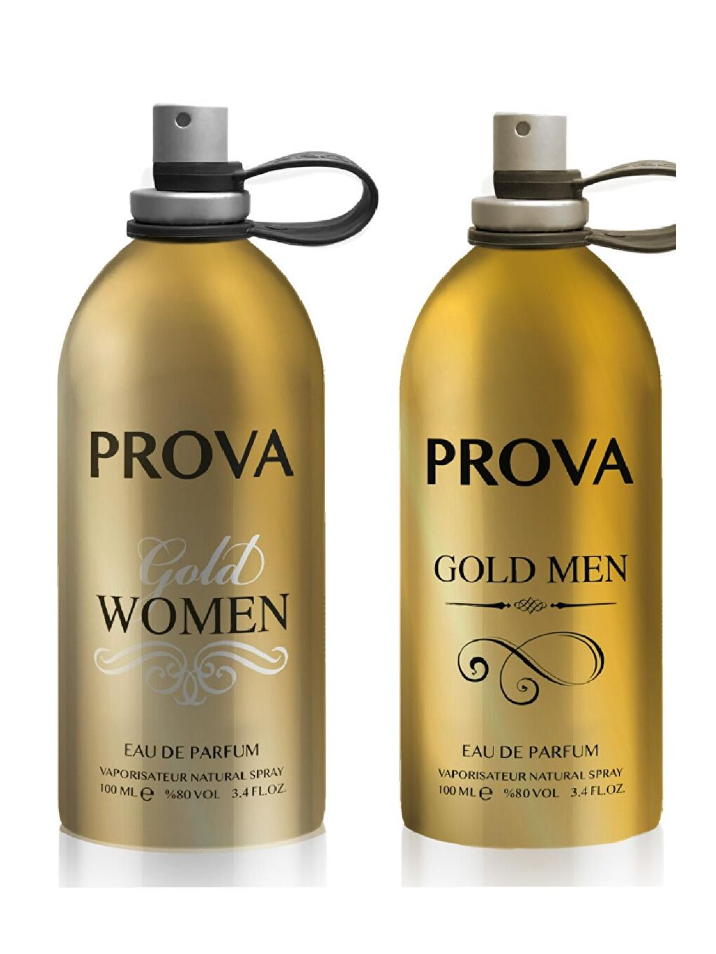 Prova Karışık Gold Women ve Gold Men Kadın ve Erkek Parfüm EDP 2 x100 ml