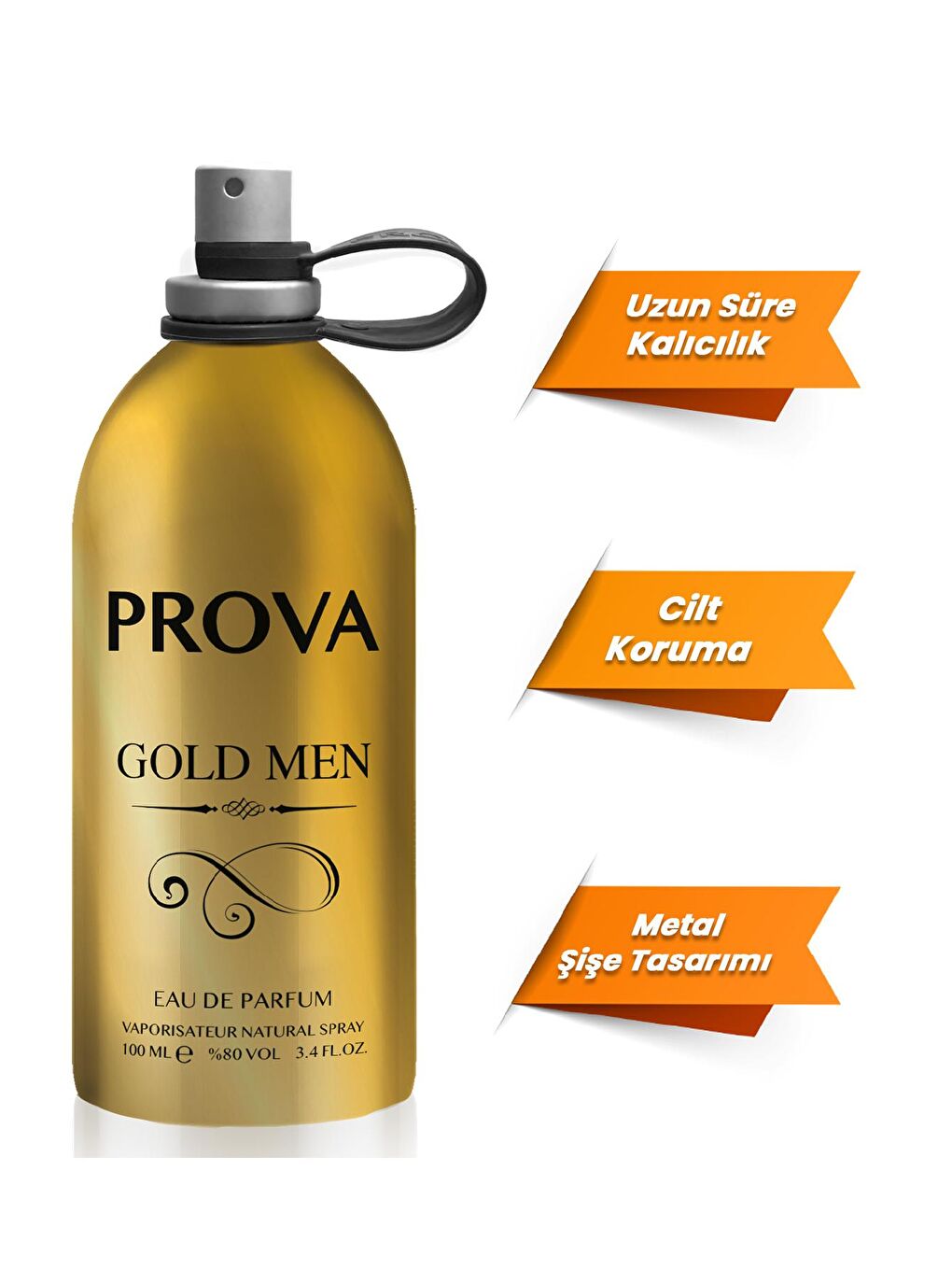 Prova Karışık Gold Women ve Gold Men Kadın ve Erkek Parfüm EDP 2 x100 ml - 4