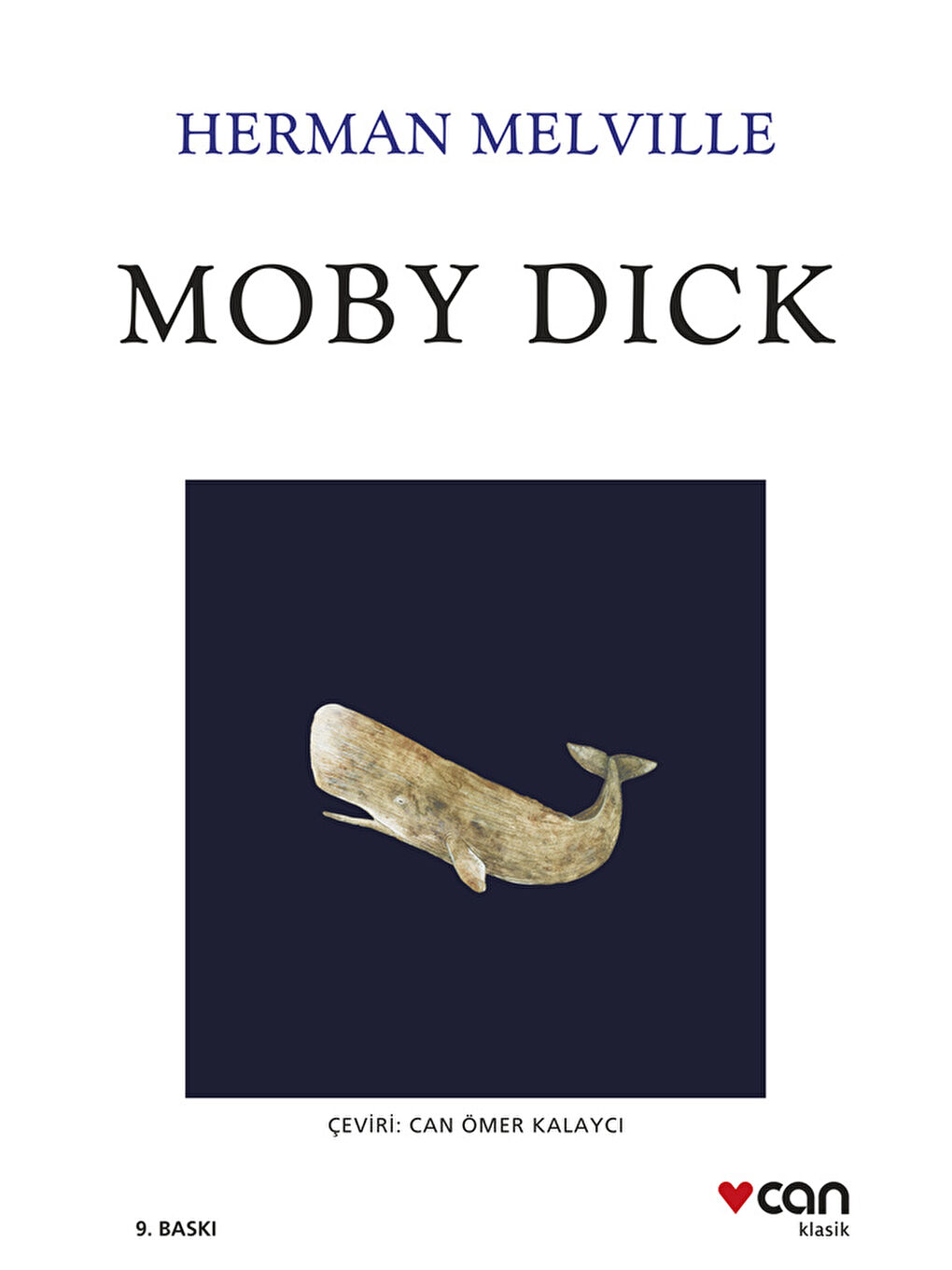 Can Yayınları Renksiz Moby Dick