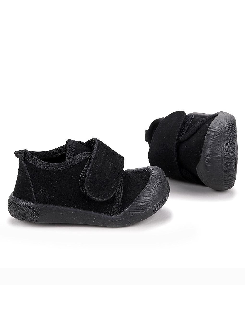 Siyah Anka Kız/Erkek Bebek İlk Adım Panduf Ayakkabı 950.E19K.224