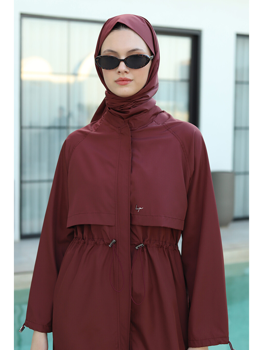 Reglan Kol Yüzme Takımı Bordo-2