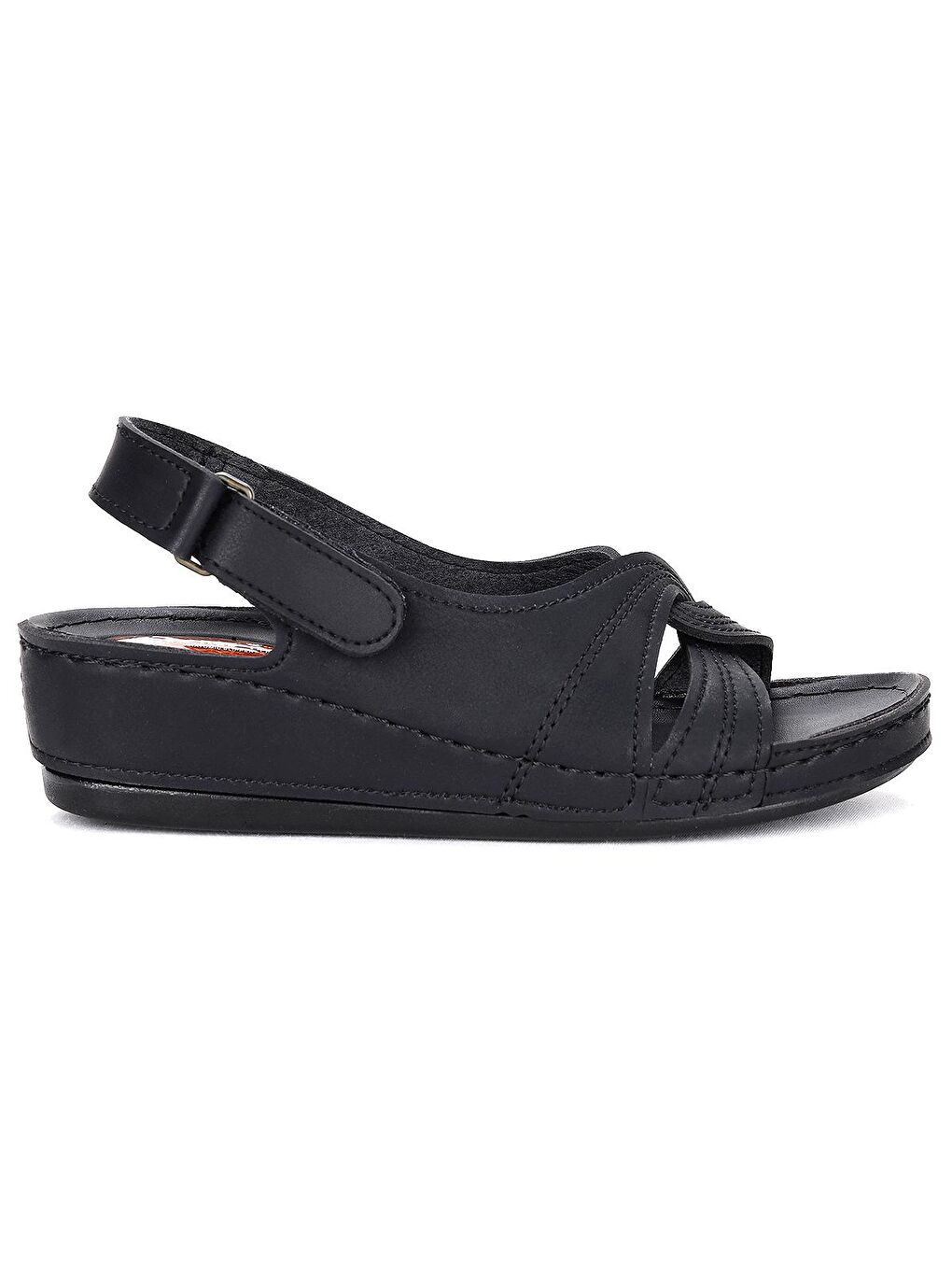 Siyah Günlük 5 Cm Topuklu Jel Kadın Sandalet Ary 09-192-3