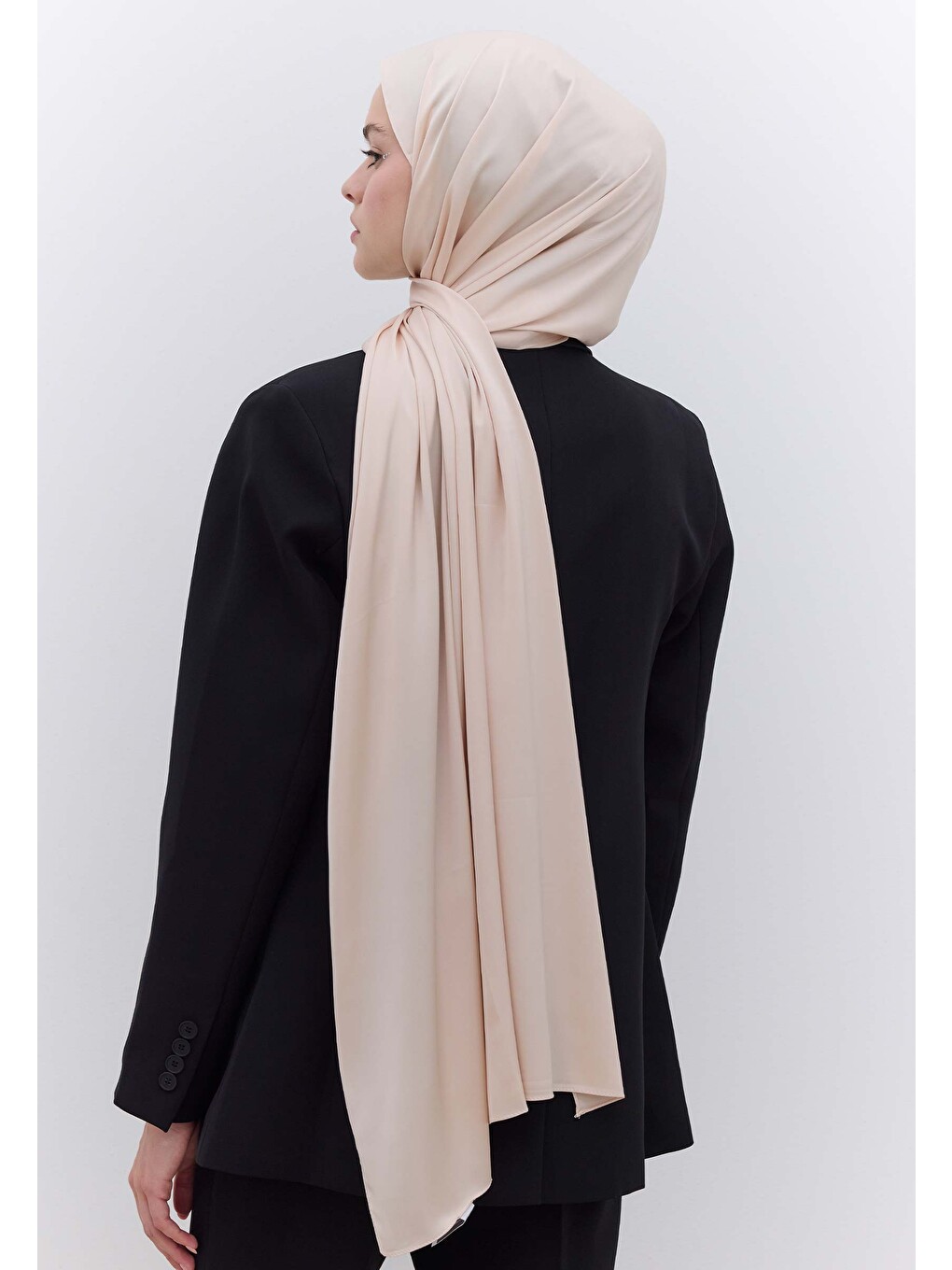 Pembe İpeksi Elegance Şal Açık Pudra-3