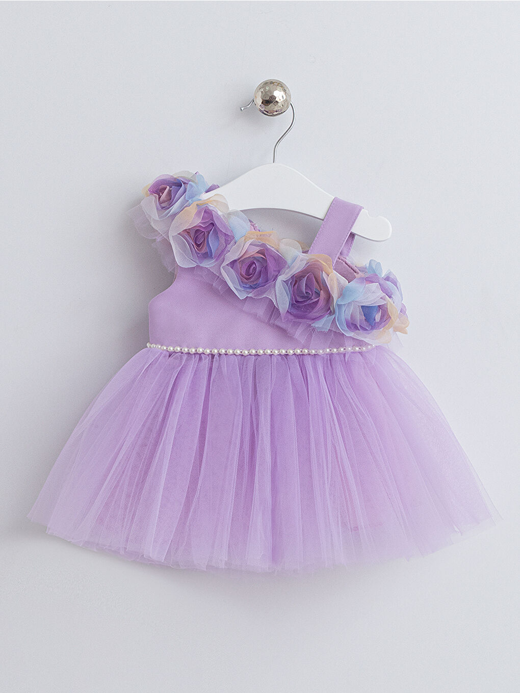 Baby Kız Bebek Elbise 6-18 Ay Lila