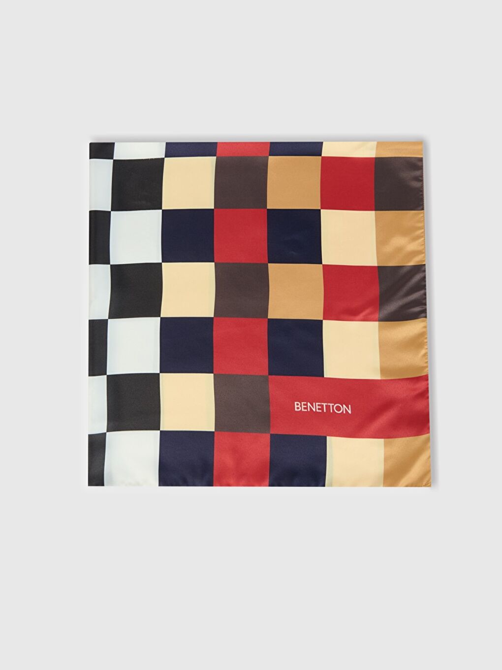 Karışık Kadın Renkli Meyve Desenli Fular