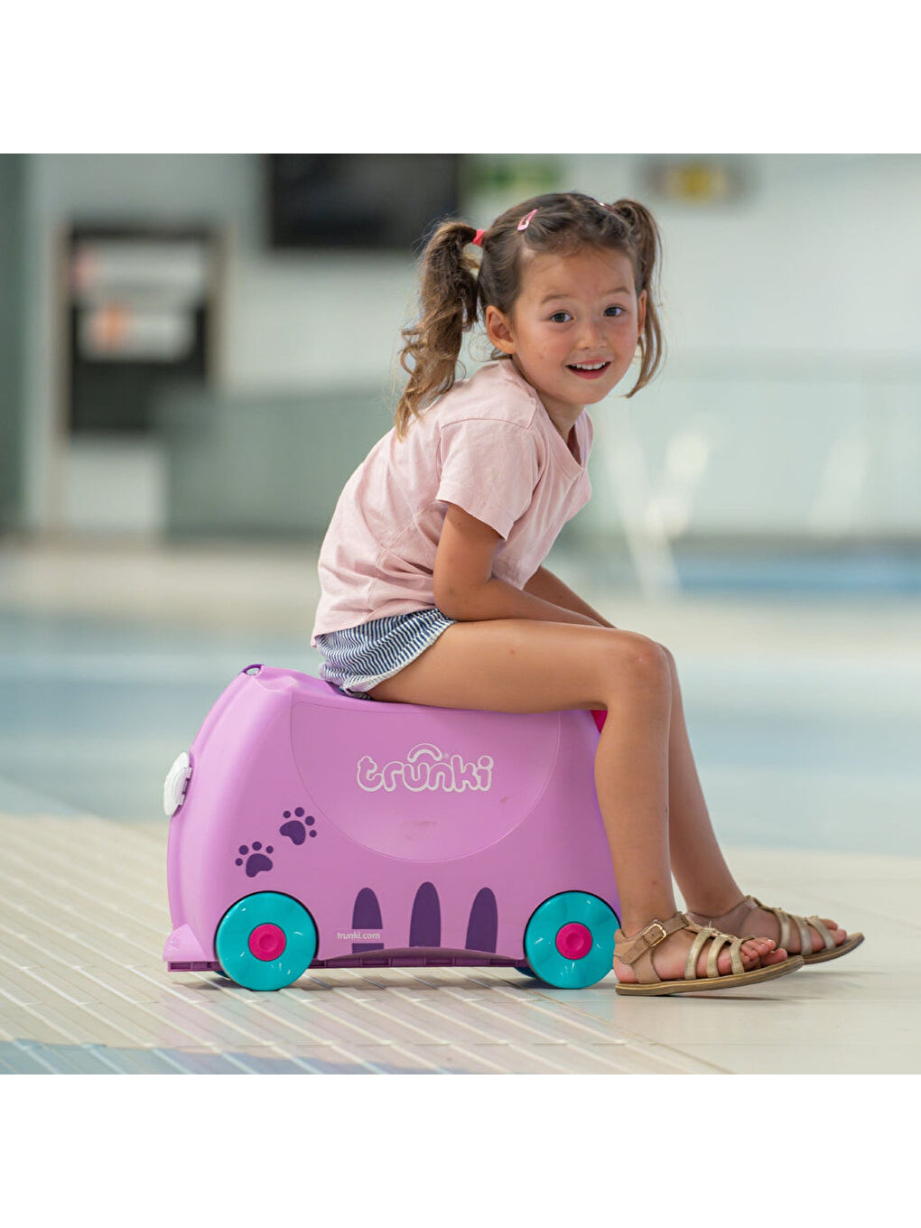 Trunki Karışık Çocuk Bavulu - Kedi Cassie - 7