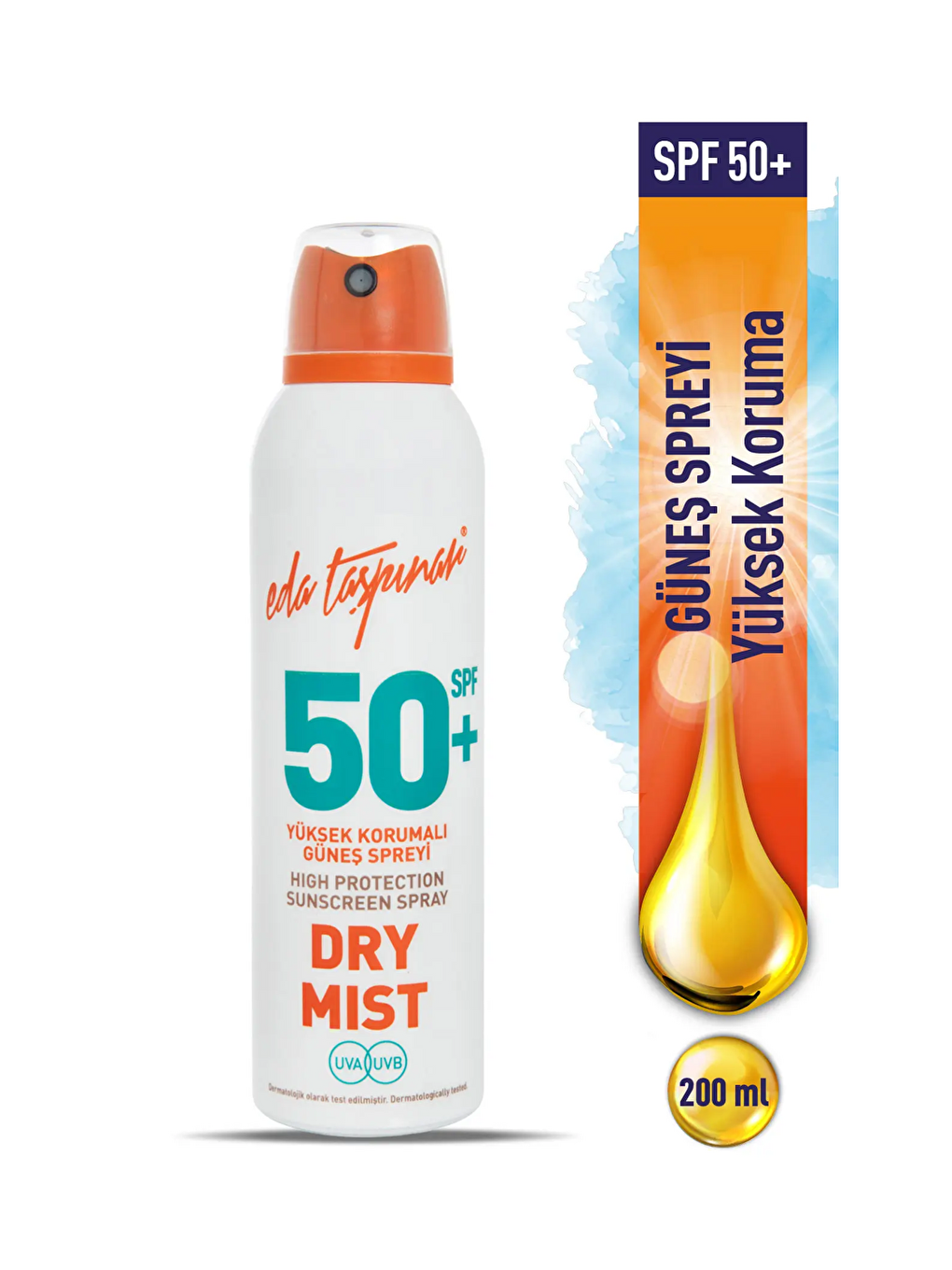 Yüksek Korumalı Güneş Spreyi Spf50+ 200ml (egy0025)