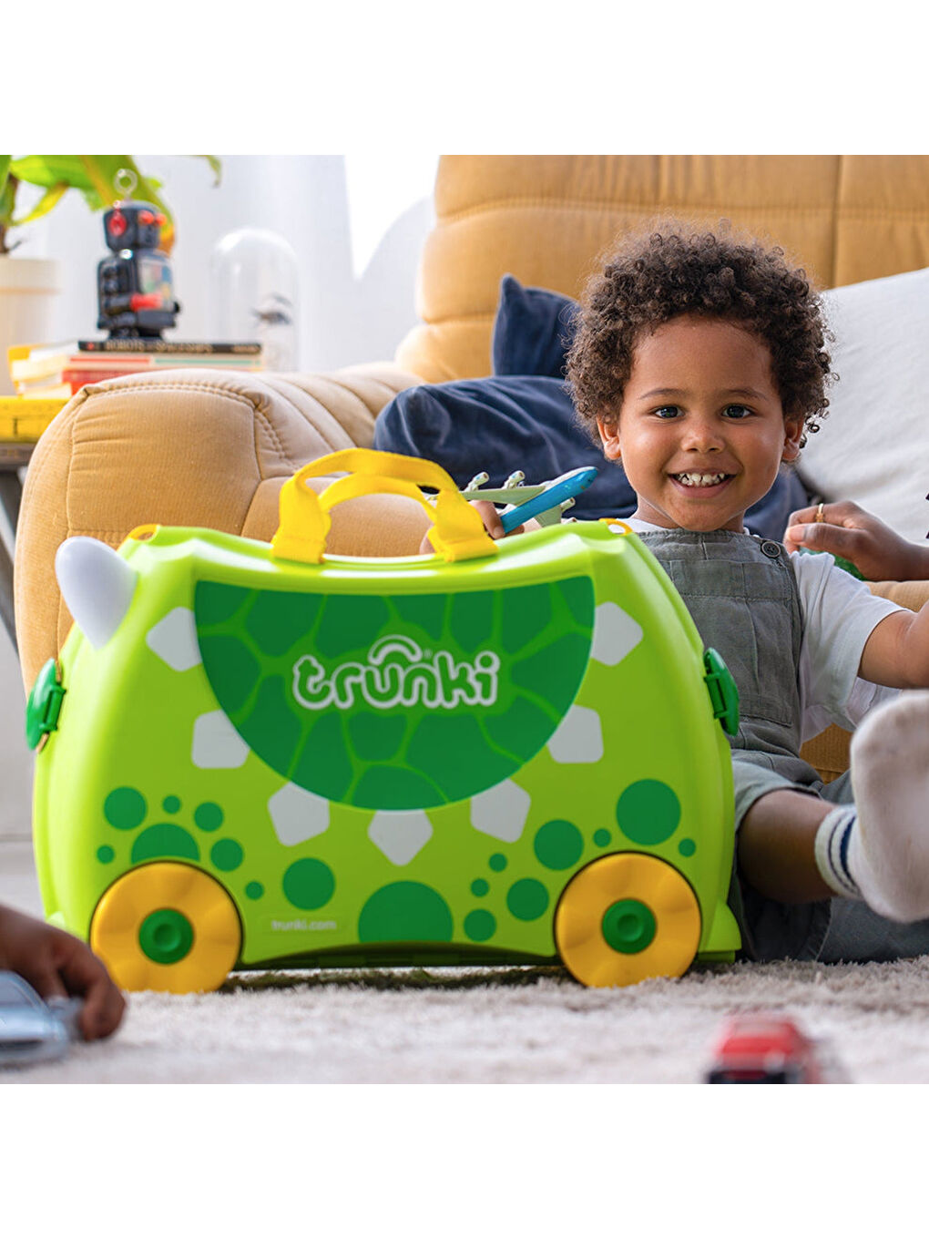 Trunki Çocuk Bavulu - Dinozor Dudley - 5