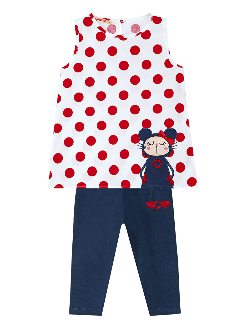 Karışık Puanlı Lily Tunik Takım-2