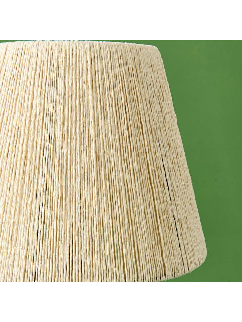 Automne Handmade Seramik Abajur - Krem / Kahverengi - 46x25x25 cm-3