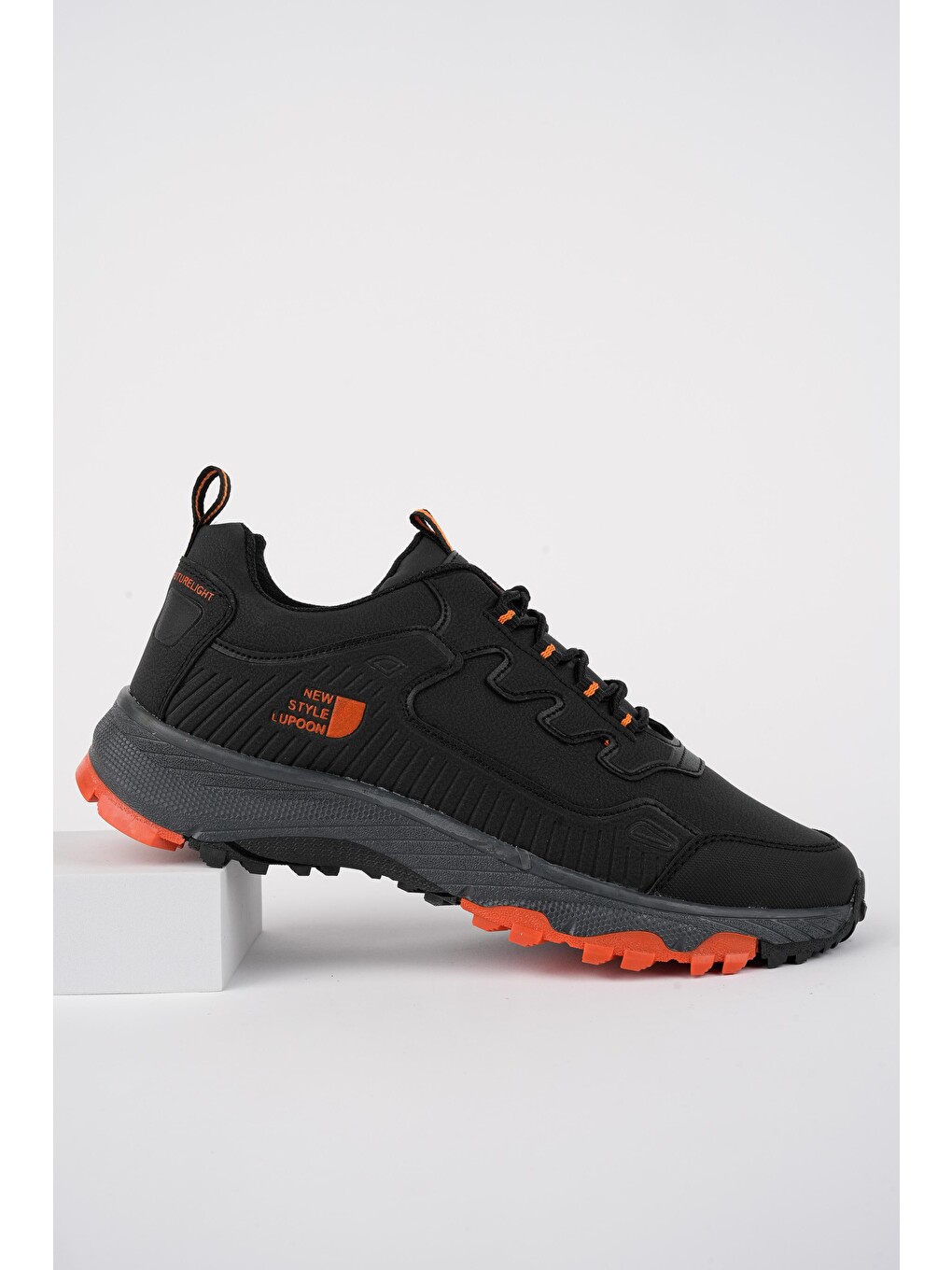 Siyah Kuzey Unisex Trekking Outdoor Sneaker Ayakkabı