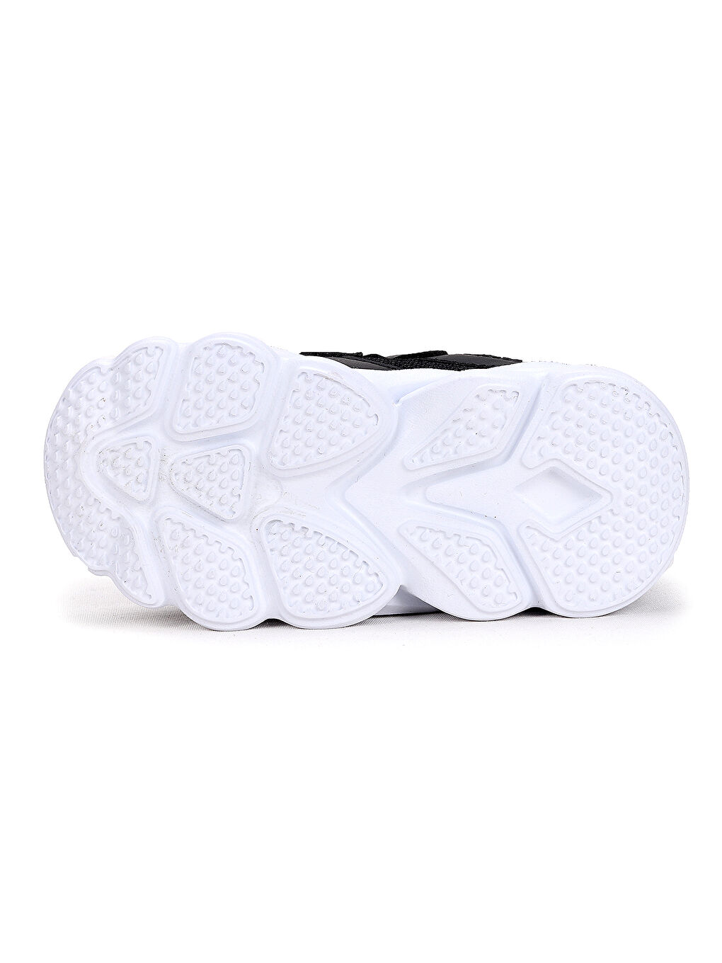 Siyah Caty Işıklı Cırtlı Kız/Erkek Çocuk Spor Ayakkabı-5