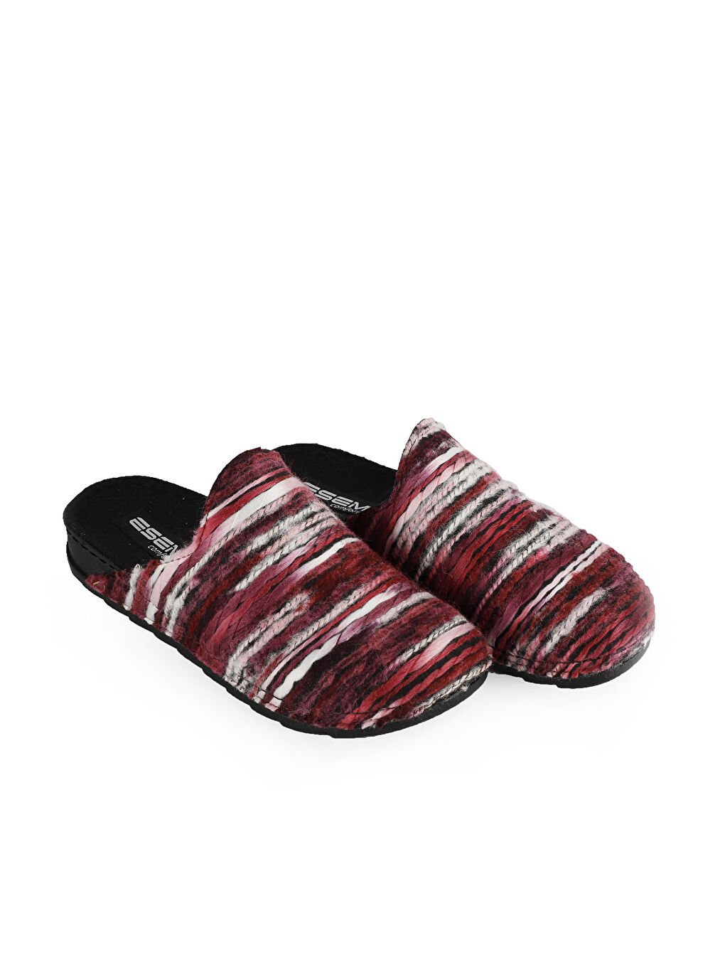 ESM233.Z.008 Kadın Terlik Mürdüm-1