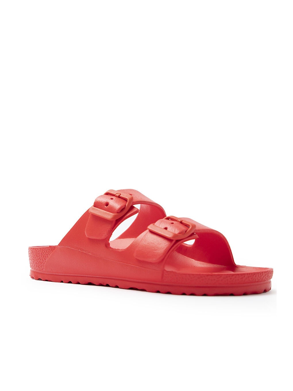 ESM212.Z.001 Kadın Terlik Kırmızı-1