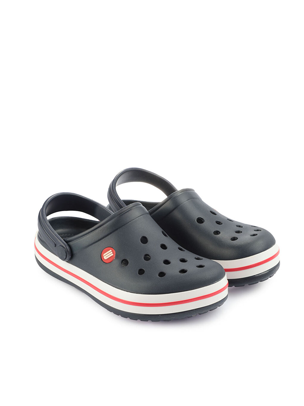 LOOP Kadın Terlik Lacivert / Kırmızı-2