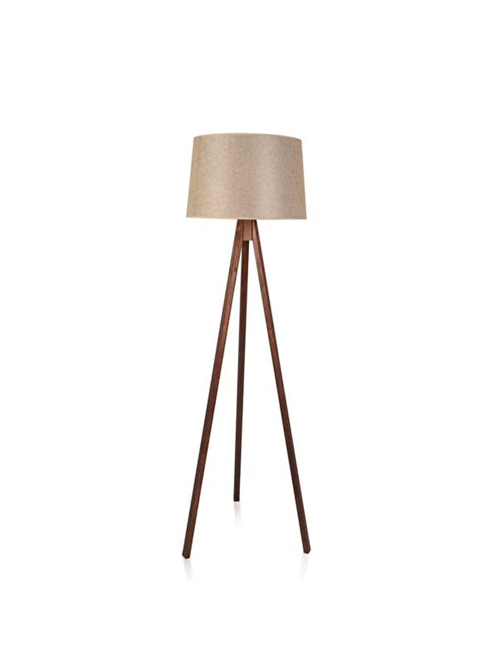 Tripod Lambader - Kahverengi / Ceviz - 140 cm-4