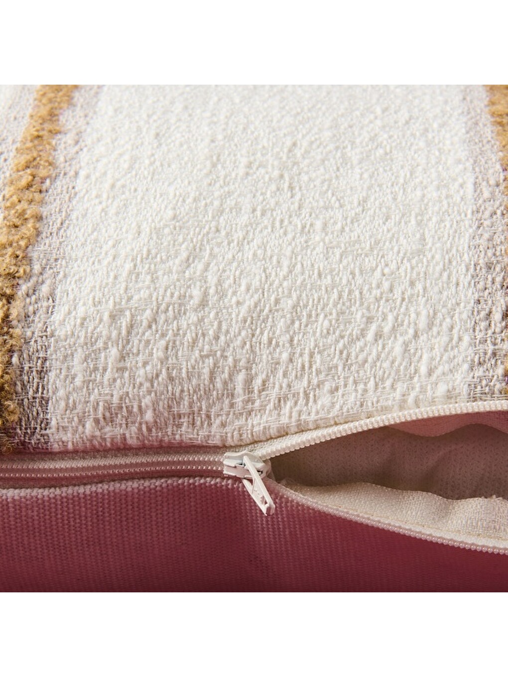 Soft Palm Breeze Adis Kırlent - Ekru - 45x45 Cm-4