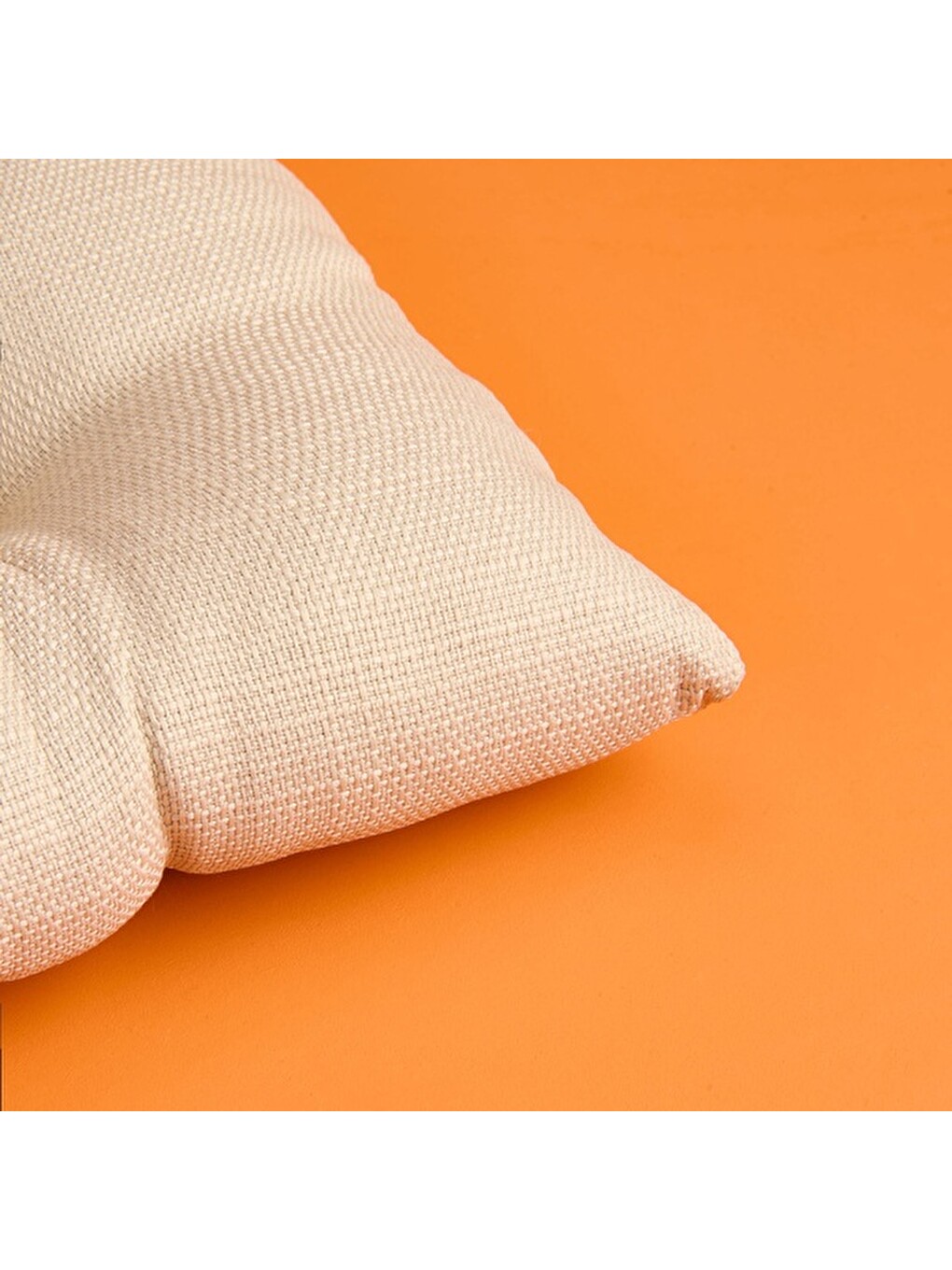Soft Traum Sandalye Minderi - Bej - 40x40 Cm-6