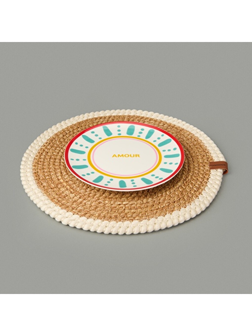 Soft Ruby Amerikan Servis - Bej - 33x33 Cm-3