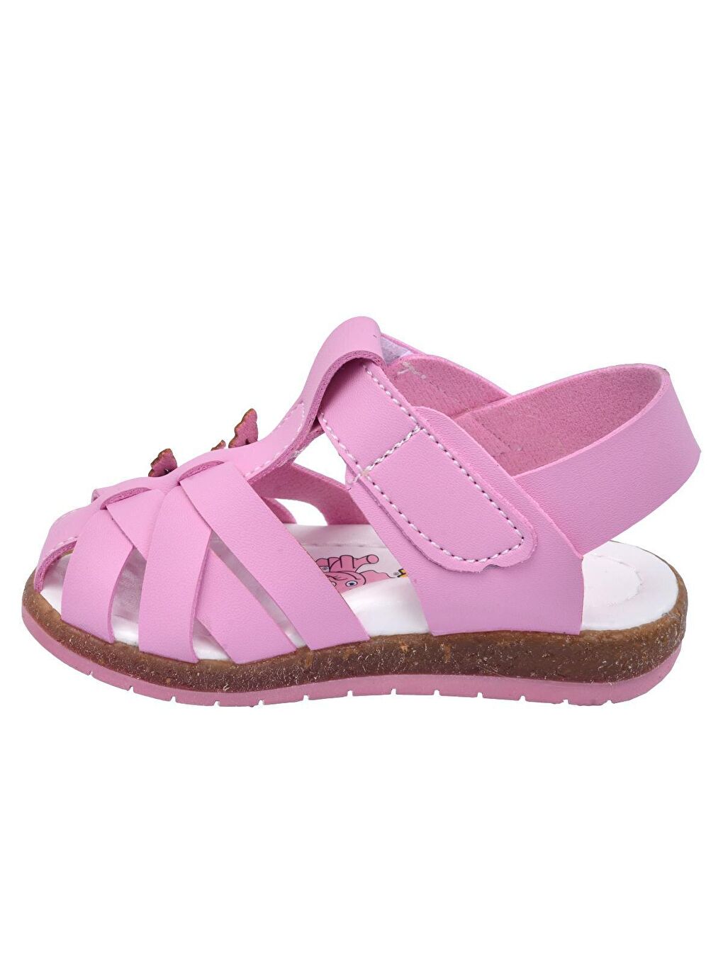 Pembe Günlük Kız Çocuk Bebe Sandalet Şb 2262-71-1
