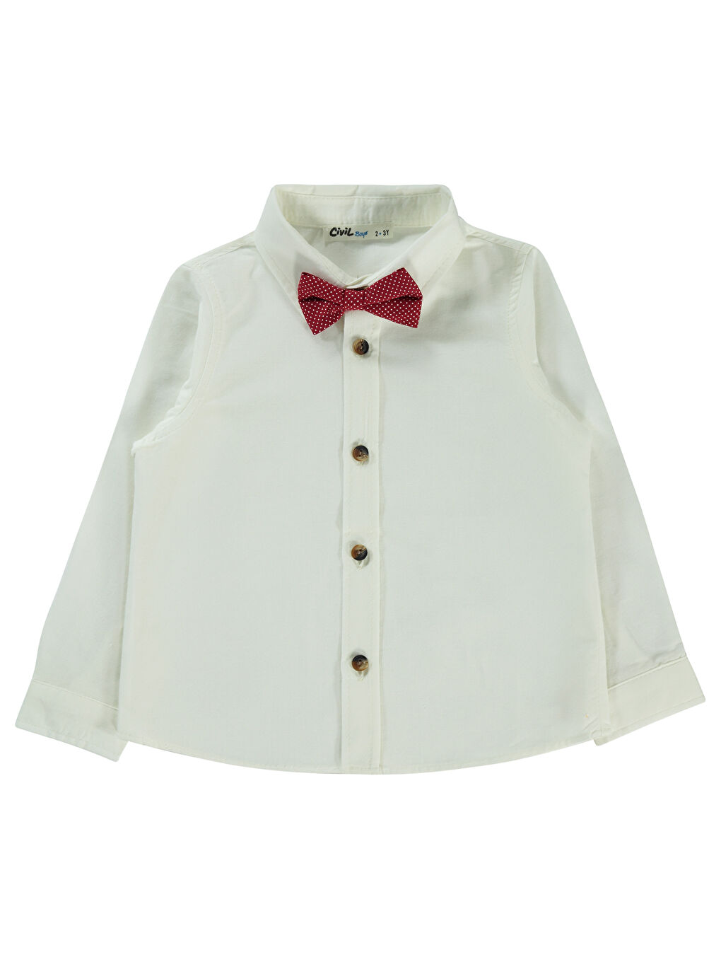 Erkek Çocuk Gömlek ve Yelek 2-5 Yaş Bej-3