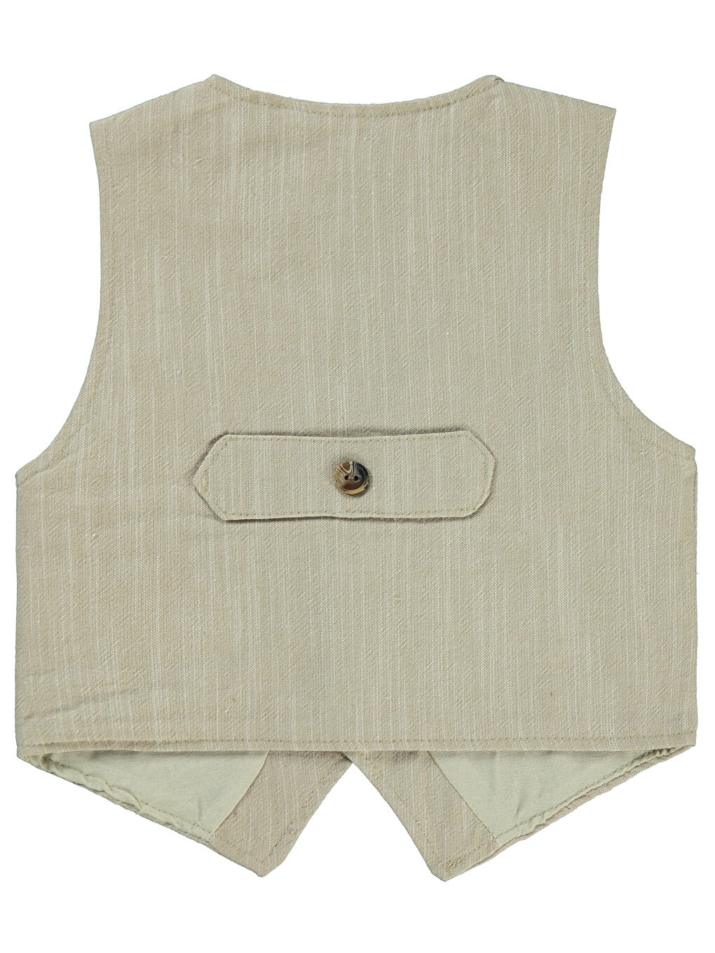 Erkek Çocuk Gömlek ve Yelek 2-5 Yaş Bej-5