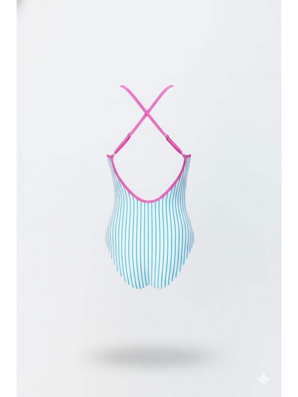 U Yaka İp Askı Mayo 7782 Mavi-1