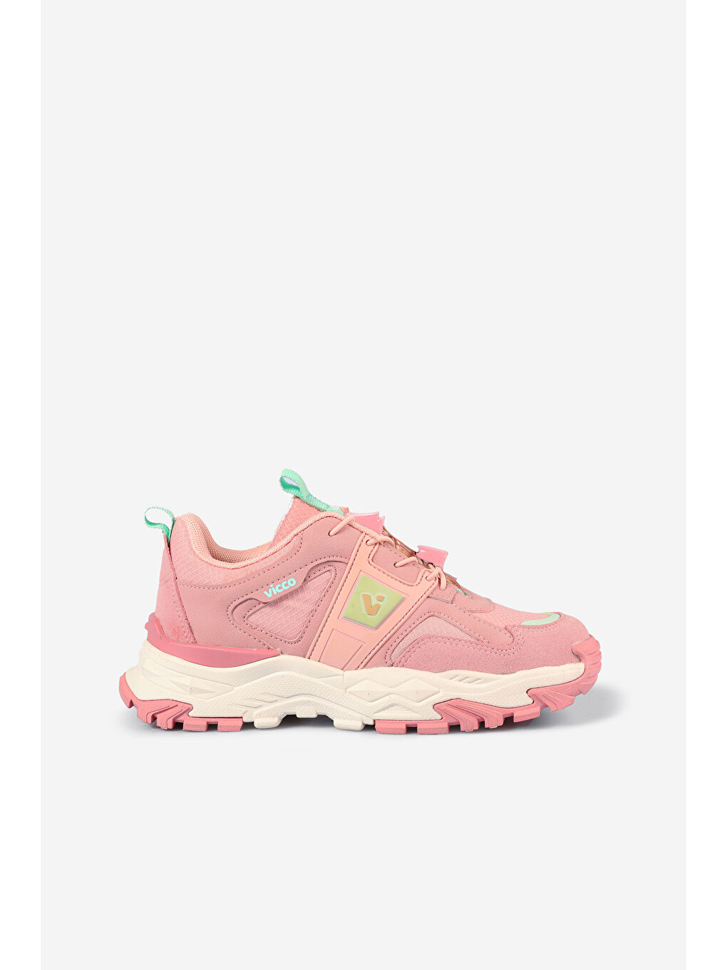 Pembe Kobalt Hafif Kız Çocuk Pudra Spor Ayakkabı-1