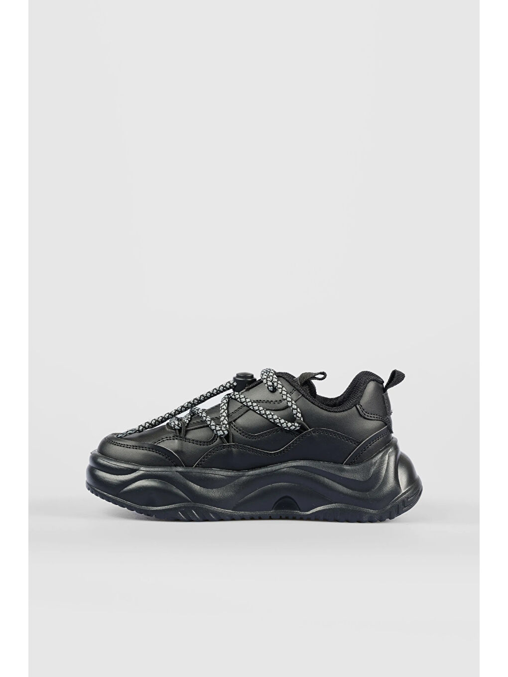 Dublin Hafif Kız Çocuk Siyah Sneaker-3