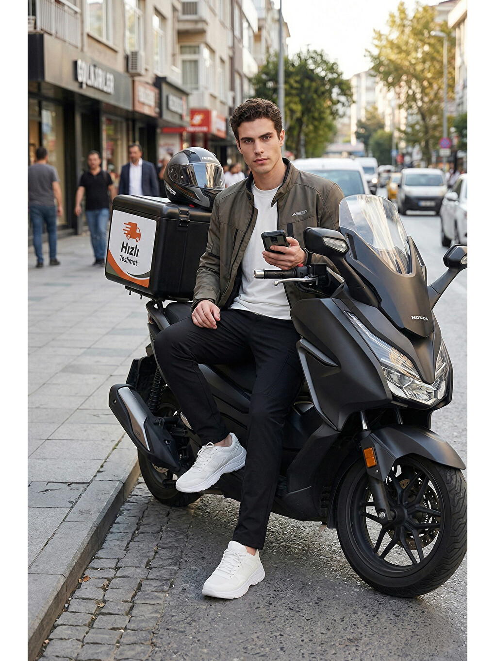 Siyah Regular Fit Normal Bel Düz Paça Pantolon 693158-1