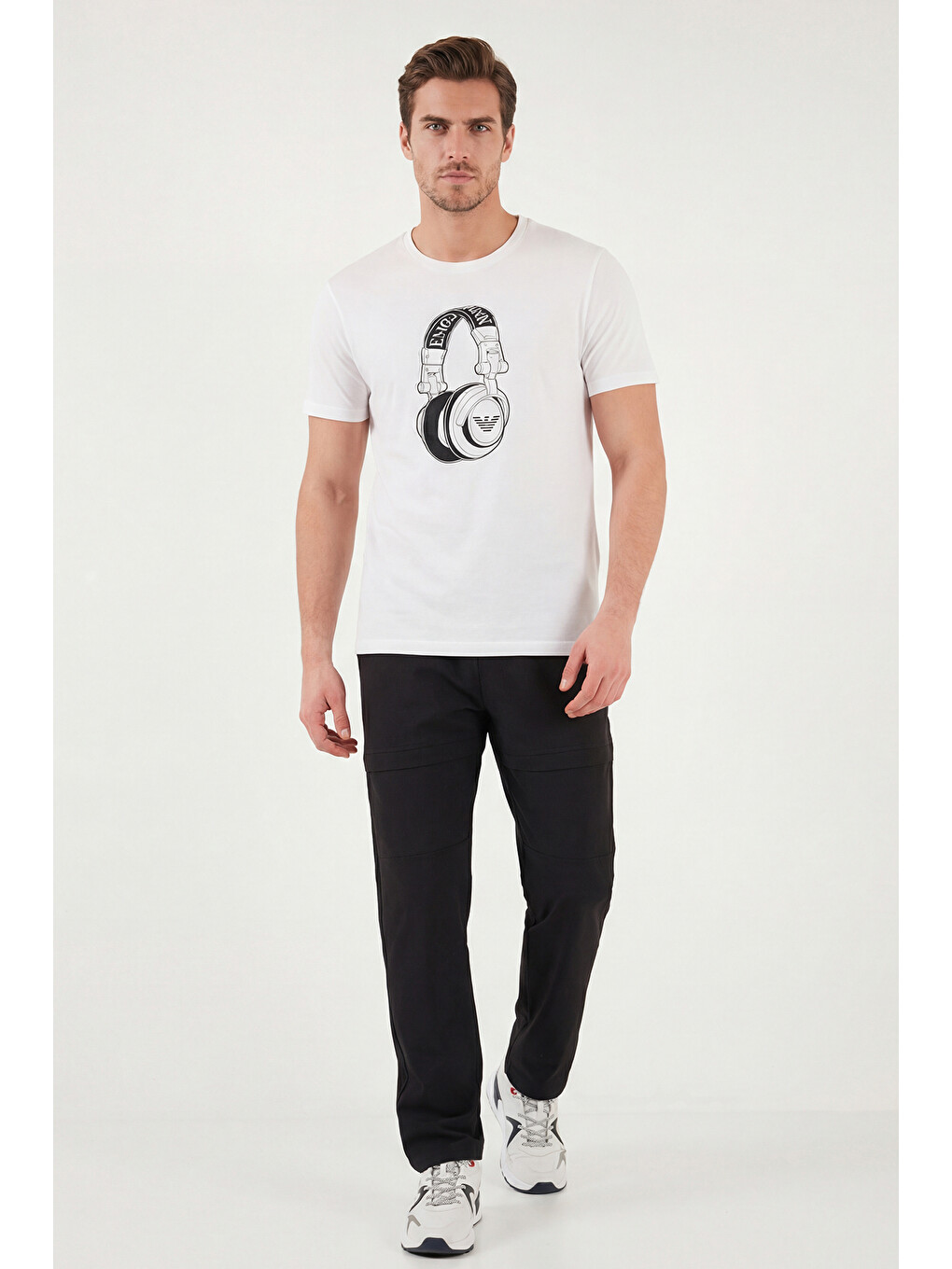 Siyah Regular Fit Normal Bel Düz Paça Pantolon 693705-3