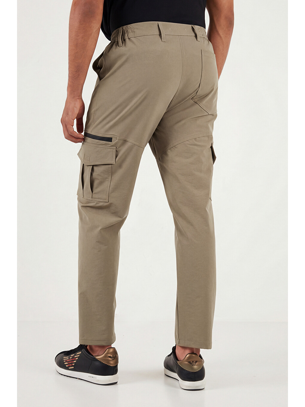 Bej Regular Fit Normal Bel Cep Detaylı Trekking Ve Kurye Pantolon 693150-6
