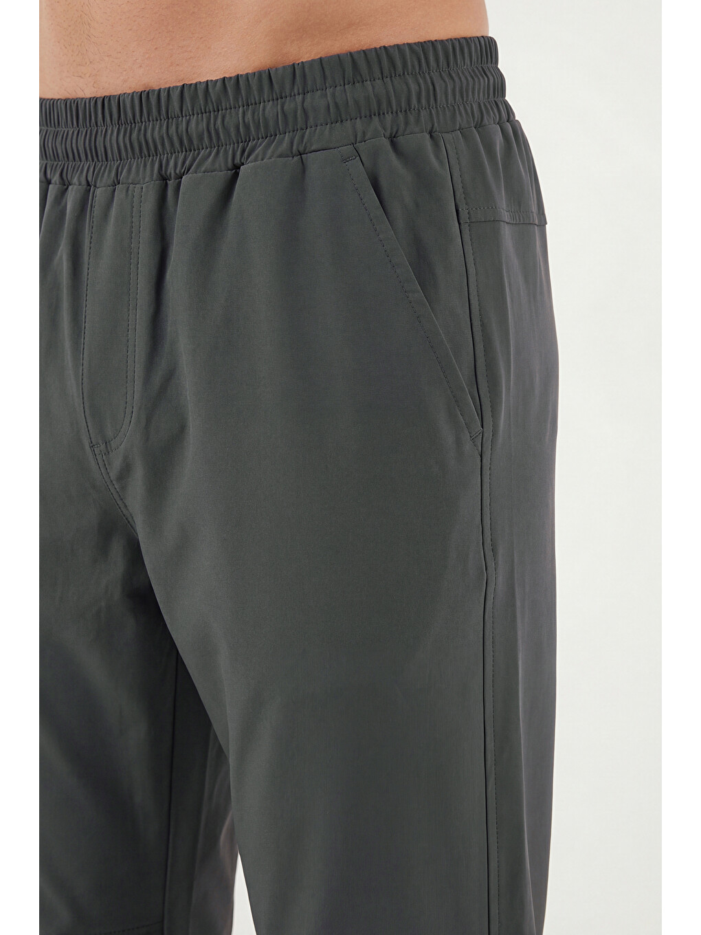 Gri Regular Fit Normal Bel Düz Paça Pantolon 693705-5