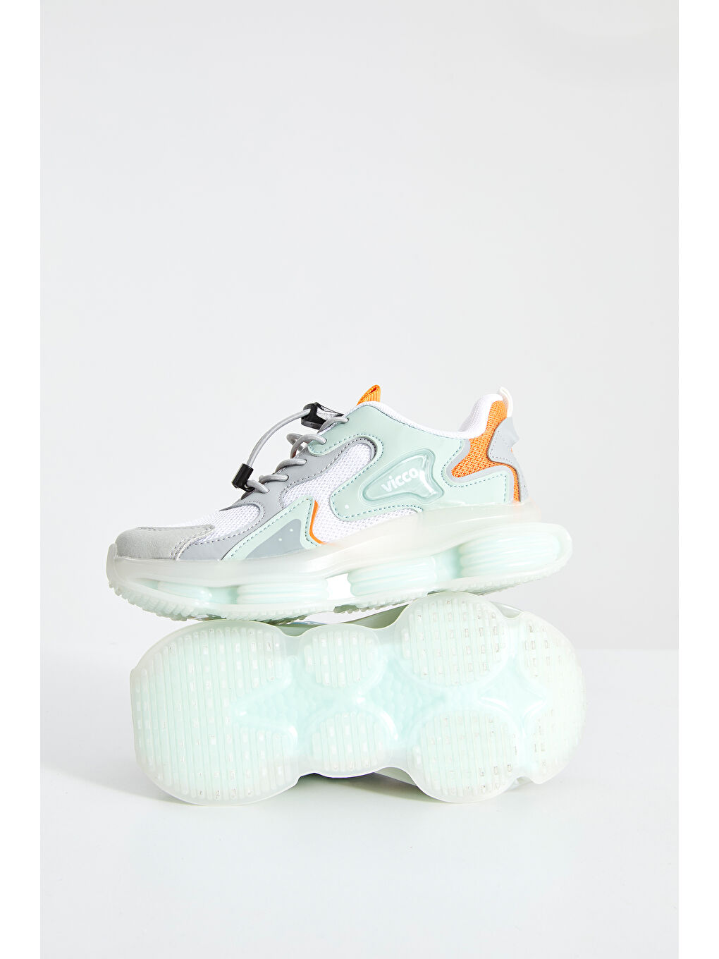 Mask Basic Unisex Okul Öncesi Beyaz Spor Ayakkabı-2