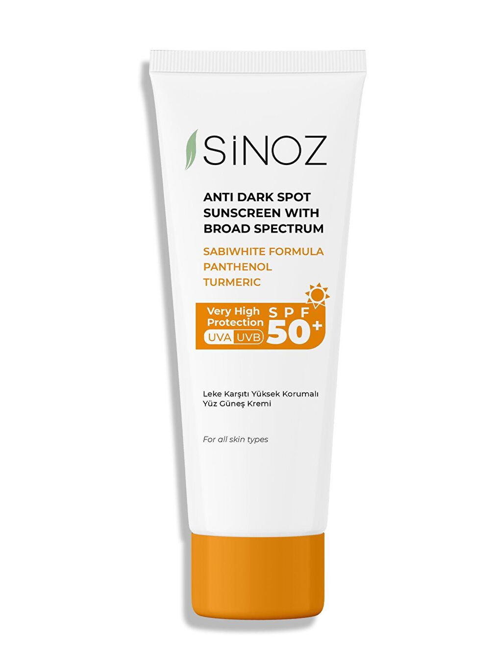 Sinoz SPF 50+ Yüksek Koruyucu Yüz Güneş Kremi 50 ml Normal ve Kuru Ciltler İçin - 4