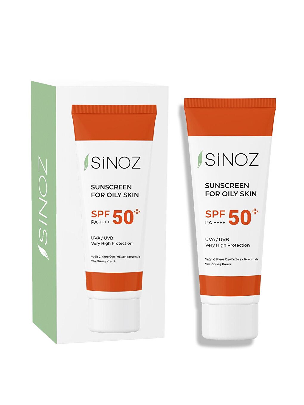 Sinoz Şeffaf SPF 50+ Sebum Aydınlatıcı Yüksek Koruma Yüz Güneş Kremi 50 ml Karma Yağlı Ciltler İçin - 4