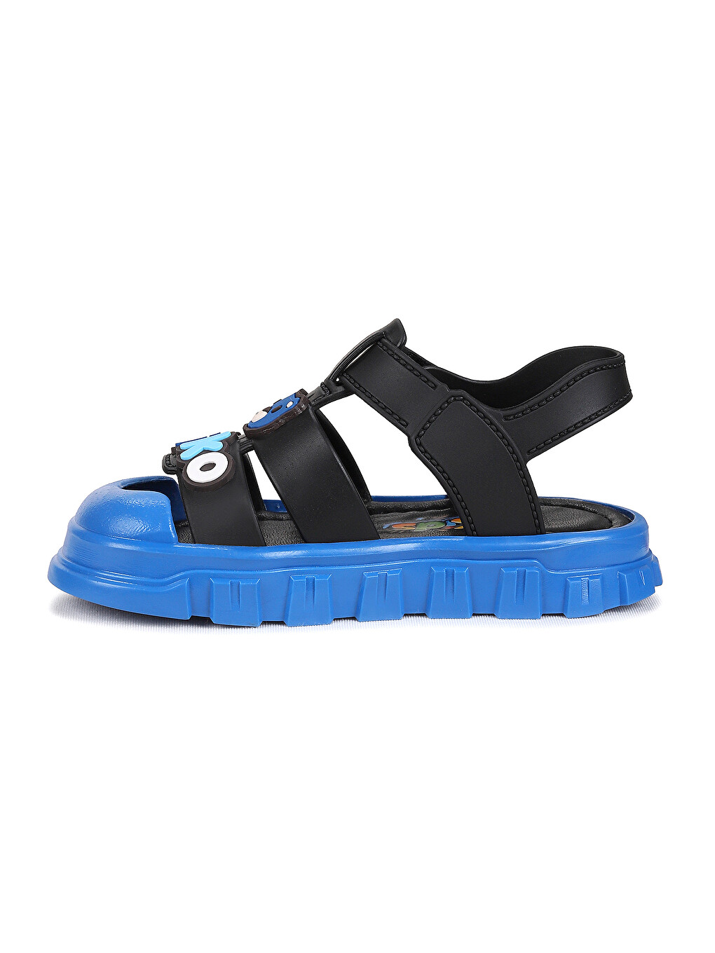 Siyah Jack Hafif Taban Erkek Çocuk Sandalet (1 Numara Büyük Alınız)-5