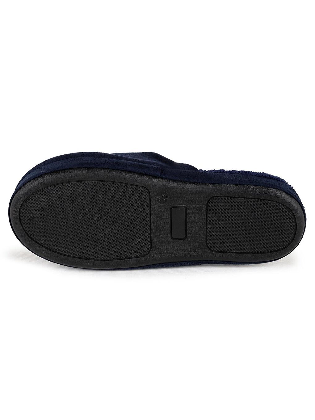 Lacivert RDP 2109 Kışlık Süet Erkek Ev İçi Terlik-5