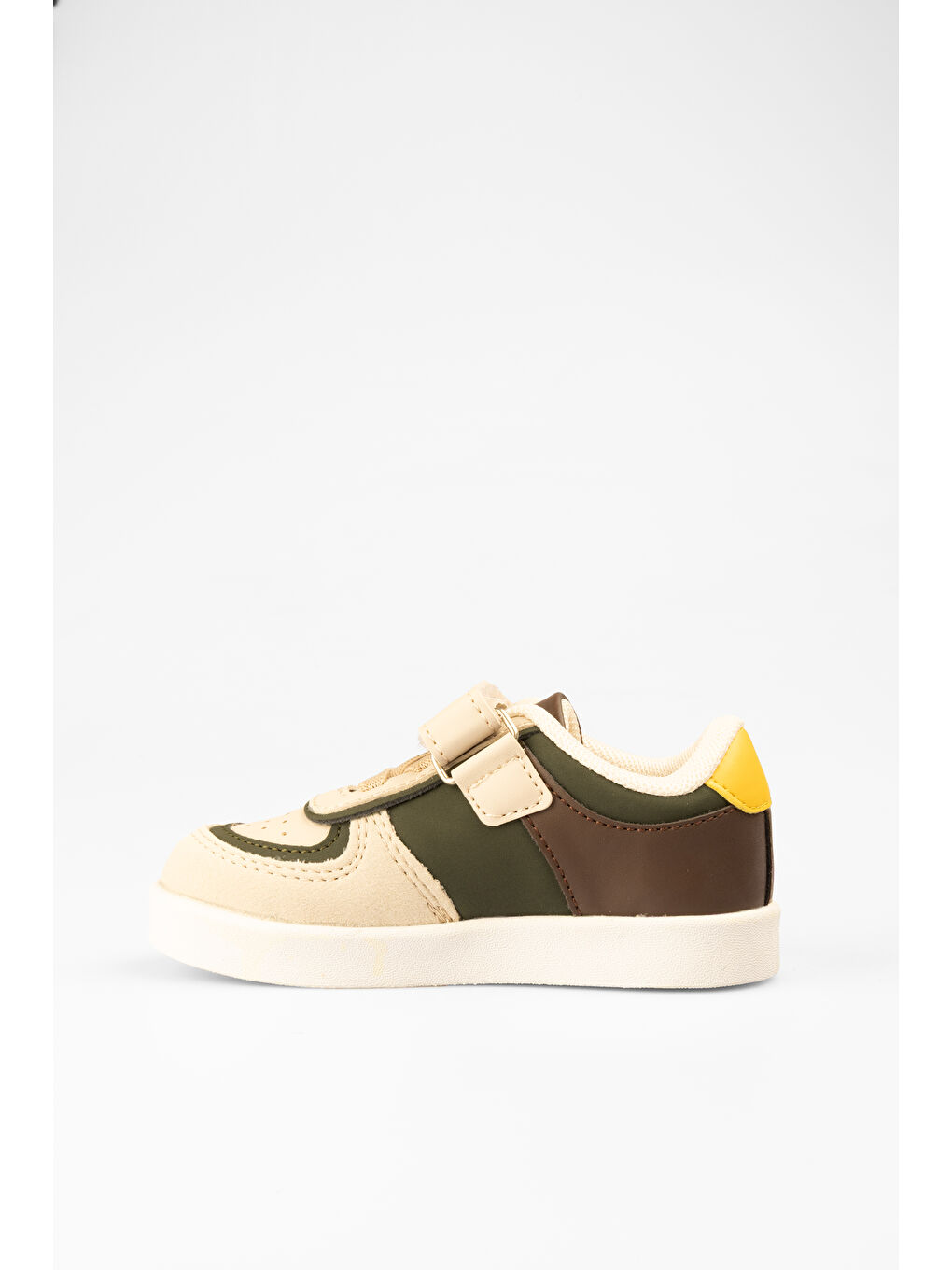 Sam Işıklı Erkek Bebek Haki Sneaker-1