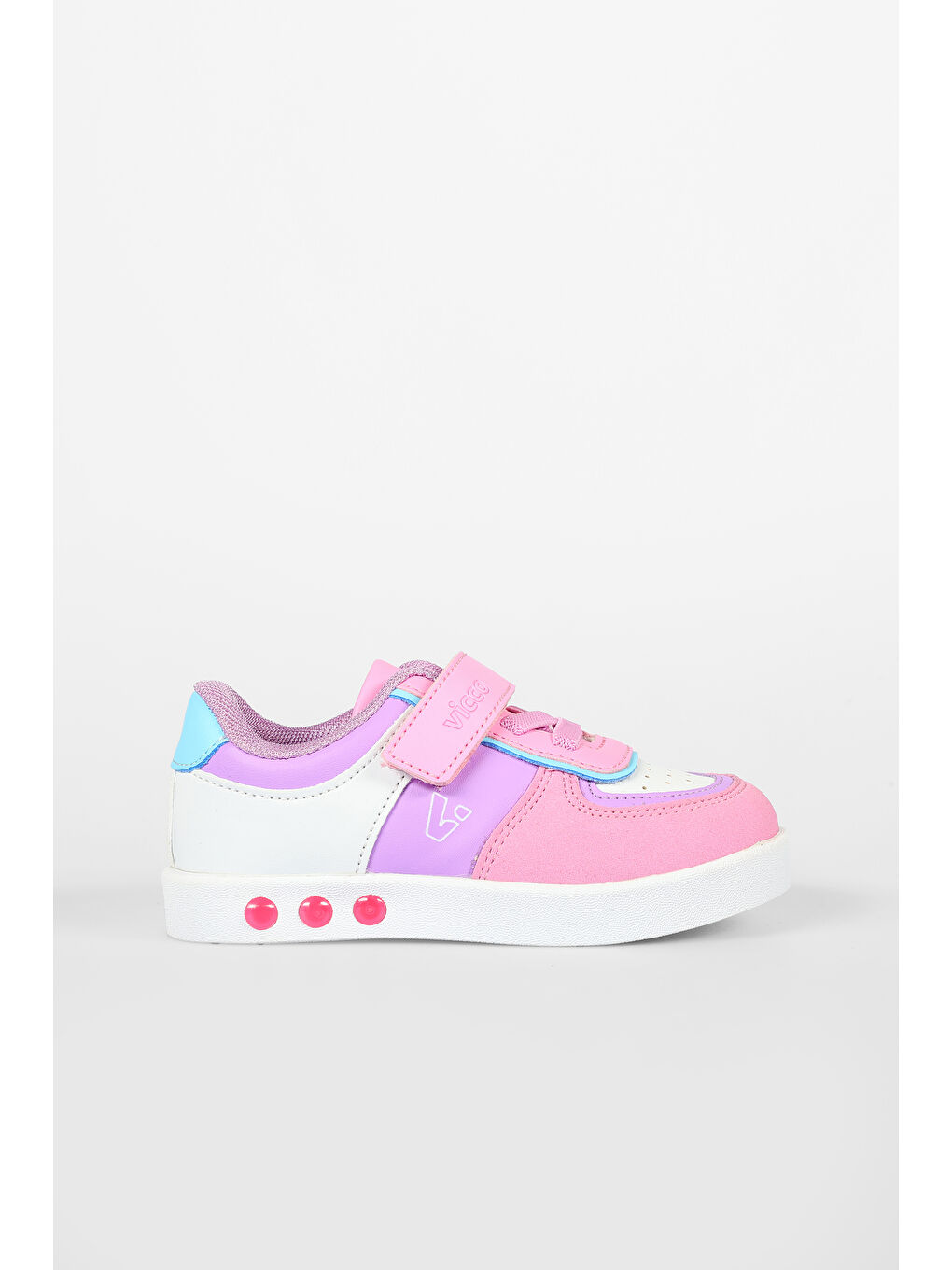 Sam Işıklı Kız Çocuk Pembe Sneaker-1
