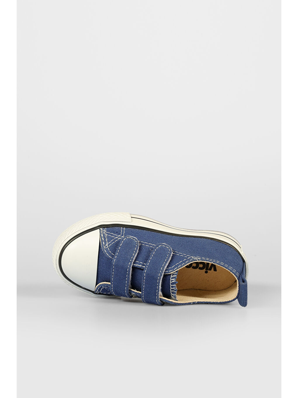 Mavi Pino Işıklı Unisex Bebek Jean Spor Ayakkabı-5